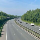 Ein Rettungshubschrauber war am Samstag zwischen Dortmund und Lünen auf der A2 im Einsatz.