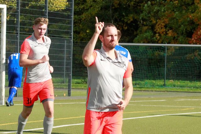 Janis Leenders vom Werner SC II steuerte den dritten Treffer zum 4:0-Sieg bei.
