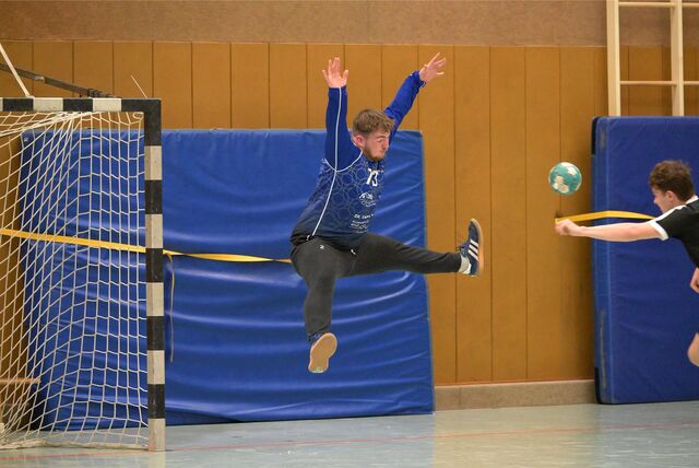 Luca Wagner im Tor des VfL Brambauer konnte die Niederlage nicht verhindern.