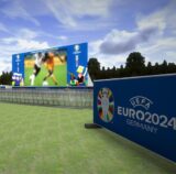 So soll es beim Public Viewing auf der Festwiese im Westfalenpark aussehen.
