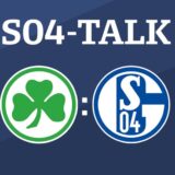 Schalke-Reporter René Preuß und Schalke-Experte Norbert Neubaum im Schalke-Talk.