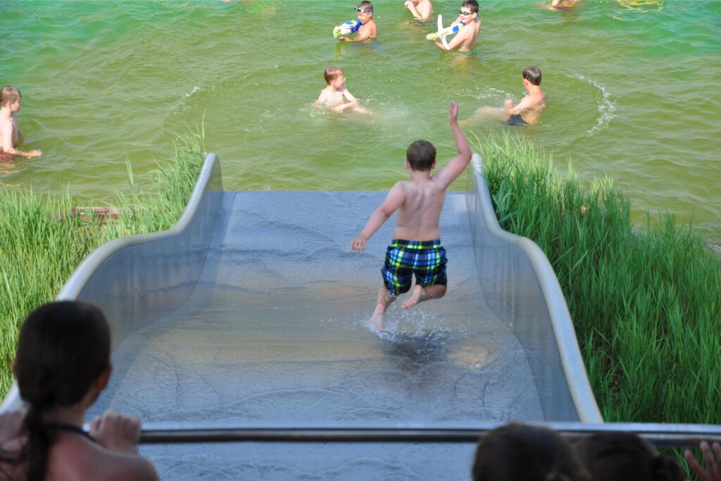 Kinder im Naturbad Olfen Kinder im Naturbad Olfen