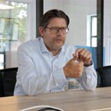 Marco Morten Pufke, Vorsitzender des Kreisverbandes der CDU im Kreis Unna, bei einem Interview mit dem Hellweger Anzeiger.