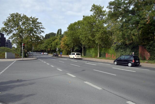 Konrad-Adenauer-Straße in Lünen