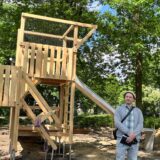 Jan Casselmann hat den Spielplatz, der aktuell im Werner Stadtpark entsteht, entworfen.