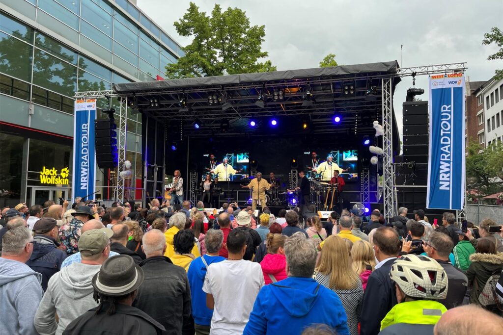 Besucher auf dem WDR 4 Sommer Open Air.