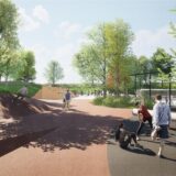 Viel Platz für Sport und Spiel soll der „grüne Ring“ an der Westfalenhütte bieten.