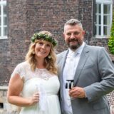 Sina (geborene Winter) und Björn Detert haben auf Schloss Bladenhorst standesamtlich geheiratet.
