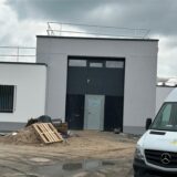 Baustelle für die neue Rettungswache im Hemsack in Kamen.