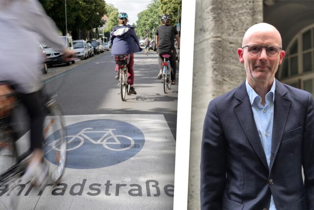Torsten Warscheid, Lehrer am FBG in Schwerte, stellte wiederholt im Rathaus den Antrag der beiden Schwerter Schulen zur Durchführung eines Verkehrsversuchs vor.