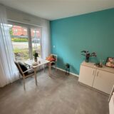 Das Musterzimmer des neuen Borker Seniorenzentrums ist hell und für die Bewohner komfortabel gestaltet. So werden auch die anderen Bewohnerzimmer ausgestattet sein.