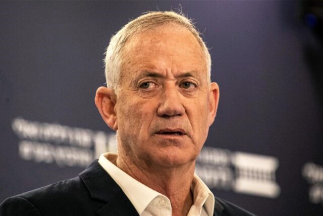 Benny Gantz war bislang Minister im israelischen Kriegskabinett.