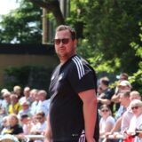 Kevin Mannig, Trainer des SuS Kaiserau III, drückt dem Kamener SC die Daumen.