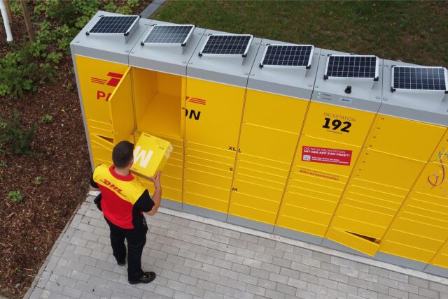 Eine DHL-Packstation