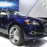 Audi SQ5 bei einer Ausstellung