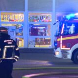 Feuer in der Nacht zu Montag (10.06.) in Unna: Es brannte an der Grilloschule (Bild) und auf dem benachbarten Kita-Gelände.