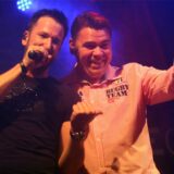 Der damalige Selmer Bürgermeister Mario Löhr und Schlagerkönig Michael Wendler heizten im Jahr 2014 das Publikum mit einer letzten Zugabe noch einmal so richtig ein.