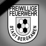 Logo Freiwillige Feuerwehr Bergkamen Trauerflor.