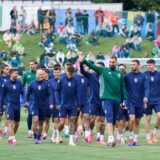 Die italienische Nationalmannschaft.