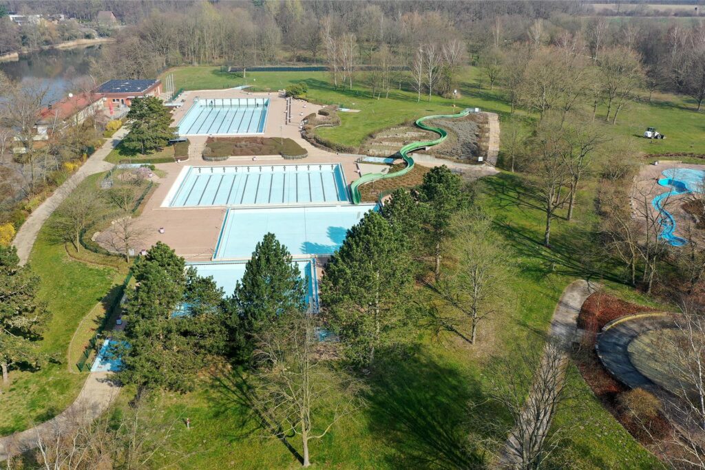  Freibad Cappenberger See von oben