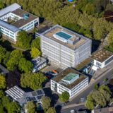 Luftbild vom Kreishaus in Unna