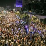 Demonstranten in Tel Aviv.