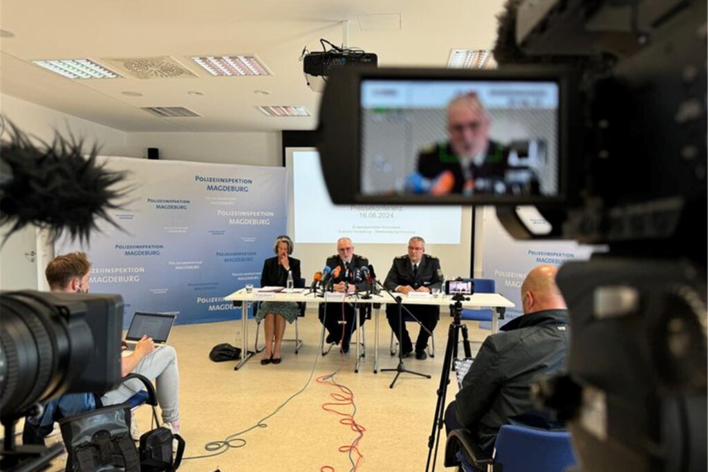 Pressekonferenz in Wolmirstedt Pressekonferenz in Wolmirstedt