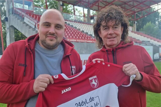 Silvio Santoro (l.) und Ralph Oberdiek bilden künftig das Trainergespann bei der Hammer SpVg.