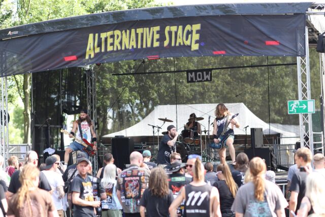 Konzert auf der Alternative Stage beim Brunnenfest in Lünen