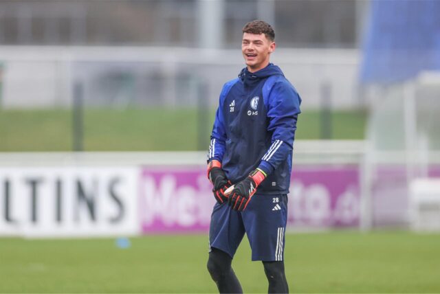 Luca Podlech trainierte heute mit der U23 mit und steigt damit eine Woche früher ins Training ein.