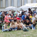 Besucherinnen und Besucher beim Stephanusfest in Bork