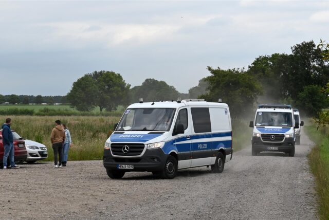 Streifenwagen der Polizei