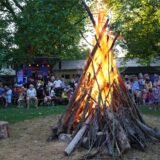 Mittsommernachtsfeuer 2023 im Kurpark in Unna
