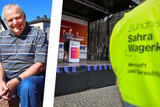 Gunther Heuchel aus Kamen ist mittlerweile als Unterstützer des Bündnis Sahra Wagenknecht in der Partei registriert.