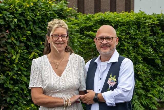 Monja (geborene Scheibel) und Thomas Ehrcke haben am Standesamt zu Castrop-Rausel geheiratet.