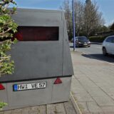 Superblitzer auf der Straße