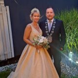 André und Bianka Biermann, Königspaar des Bürger- und Schützenvereins Hüingsen 2023/24