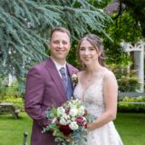 Kyra (geborene Hauptmeier) und Christian Aßkamp haben auf dem Hof Schulte-Rauxel standesamtlich geheiratet.