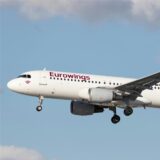 Ein Flieger der Airline Eurowings