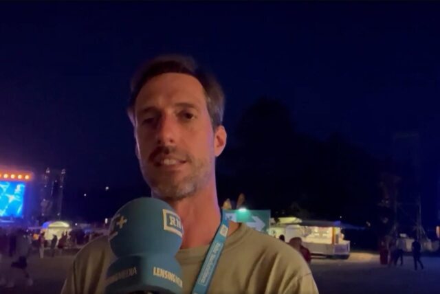 Unser Reporter hat die Stimmung nach Abpfiff im Westfalenpark eingefangen.
