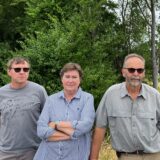 Frank Kalkau, Marina und Ralf Lorson A2-Anschlussstelle Lünen-Süd.