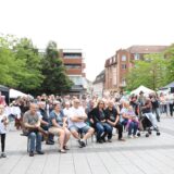 Der Marktplatz in Lünen füllte sich zum Kulturfestival mit Besuchern.