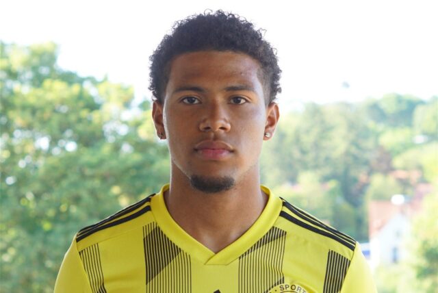 Hindolo-Kenneth Conteh im Trikot des Bovender SV.