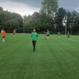 Ein Schnappschuss von der Seitenlinie während des ersten Trainings vom SV Herbern.