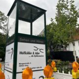 Die „Persil-Uhr“ fehlt noch auf dem Platz am Morgentor in Unna.