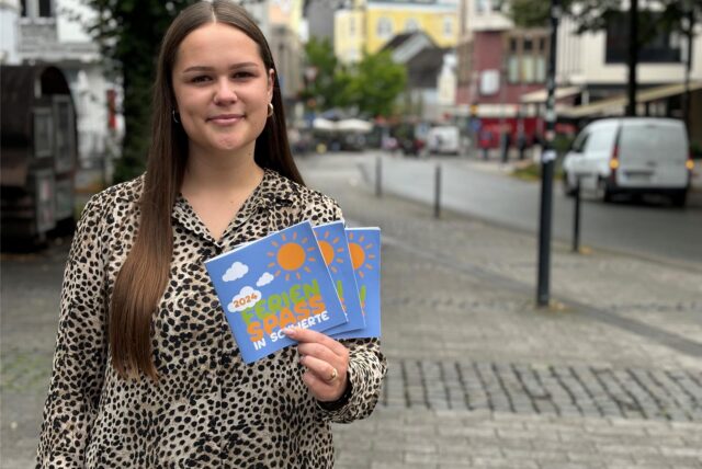 Das neue Sommerferienprogramm steht fest: Lara Schütte hat geholfen, das Ferienspaß-Programm zu organisieren.