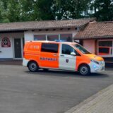 Der Notarzt rückte am Sonntag in den HSI-Sportpark an.