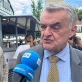 NRW Innenminister Herbert Reul besucht den Marktplatz in Dorsten.