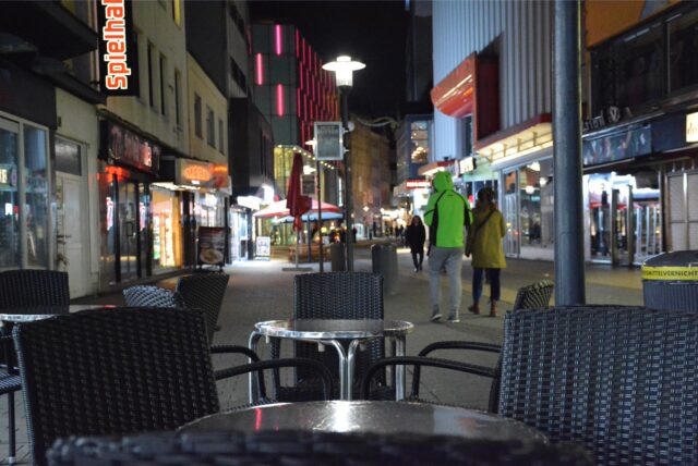 Die Brückstraße in der Dortmunder City ist nachts eine der belebtesten Straßen in Dortmund. Aber hat sie auch das Potenzial zu Dortmunds Kneipenstraße aufzusteigen?
