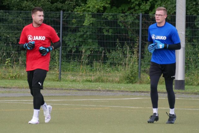 Luca Wiegel und Henrik Pollak.